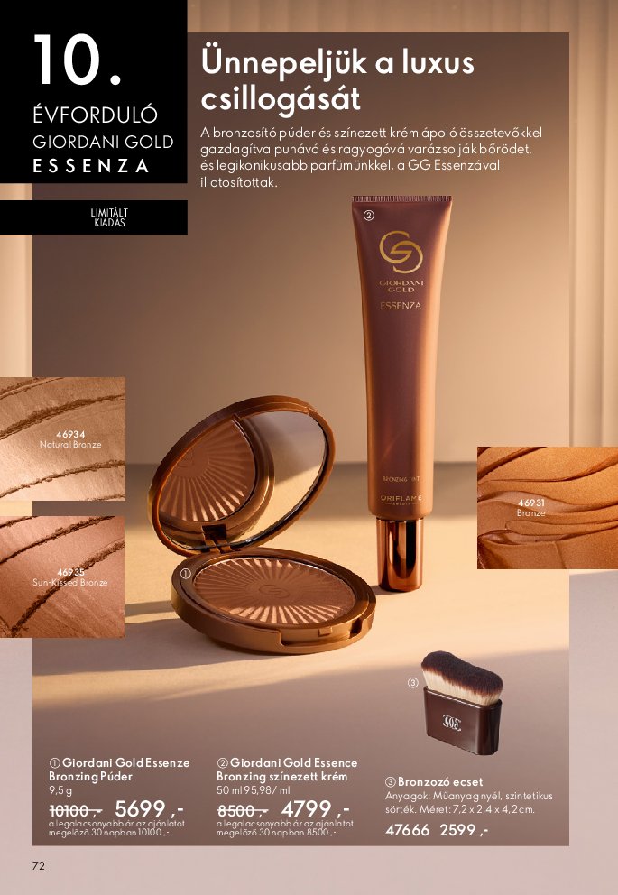 oriflame - Oriflame akciós újság, érvényes 09.07. - 09.30. - page: 72 oriflame - Oriflame akciós újság, érvényes 09.07. - 09.30. - page: 72