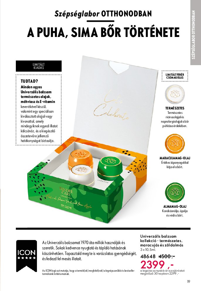 oriflame - Oriflame akciós újság, érvényes 09.07. - 09.30. - page: 19 oriflame - Oriflame akciós újság, érvényes 09.07. - 09.30. - page: 19