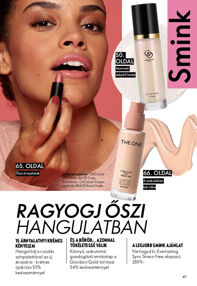 oriflame - Oriflame akciós újság, érvényes 09.07. - 09.30. - page: 49 oriflame - Oriflame akciós újság, érvényes 09.07. - 09.30. - page: 49