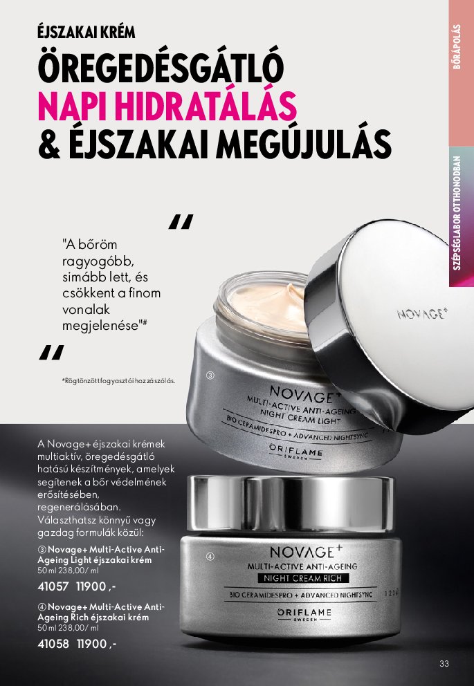 oriflame - Oriflame akciós újság, érvényes 09.07. - 09.30. - page: 33 oriflame - Oriflame akciós újság, érvényes 09.07. - 09.30. - page: 33