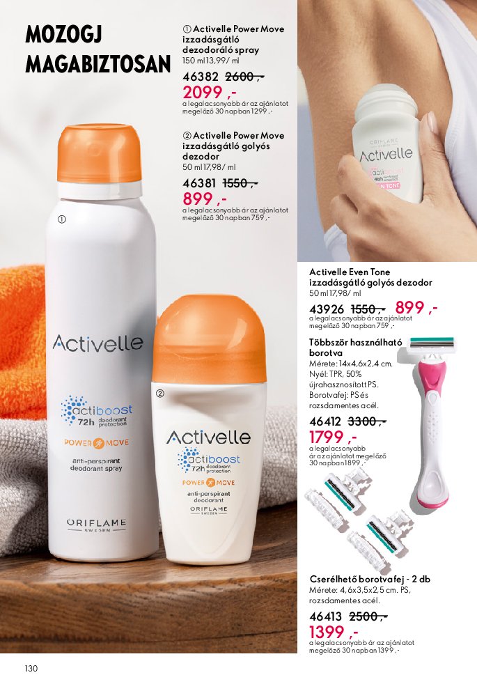 oriflame - Oriflame akciós újság, érvényes 09.07. - 09.30. - page: 130 oriflame - Oriflame akciós újság, érvényes 09.07. - 09.30. - page: 130