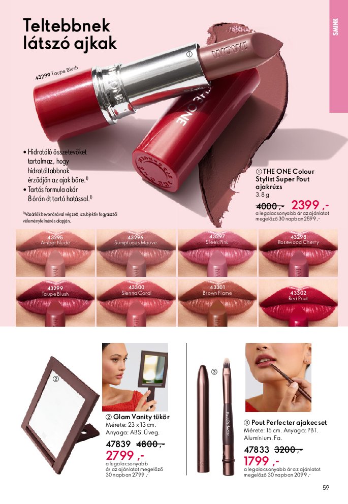 oriflame - Oriflame akciós újság, érvényes 09.07. - 09.30. - page: 59 oriflame - Oriflame akciós újság, érvényes 09.07. - 09.30. - page: 59