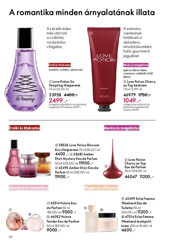 oriflame - Oriflame akciós újság, érvényes 09.07. - 09.30. - page: 92 oriflame - Oriflame akciós újság, érvényes 09.07. - 09.30. - page: 92
