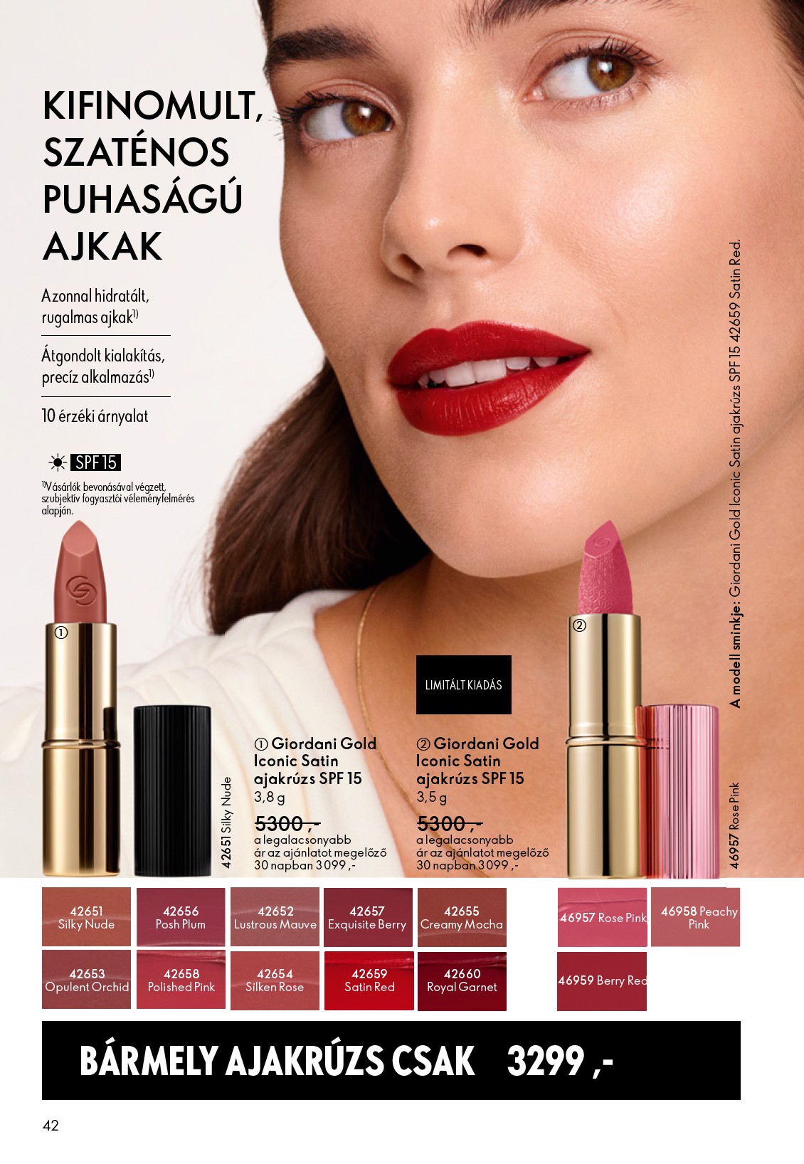 oriflame - Oriflame akciós újság, érvényes 10.22. - 11.11. - page: 42 oriflame - Oriflame akciós újság, érvényes 10.22. - 11.11. - page: 42