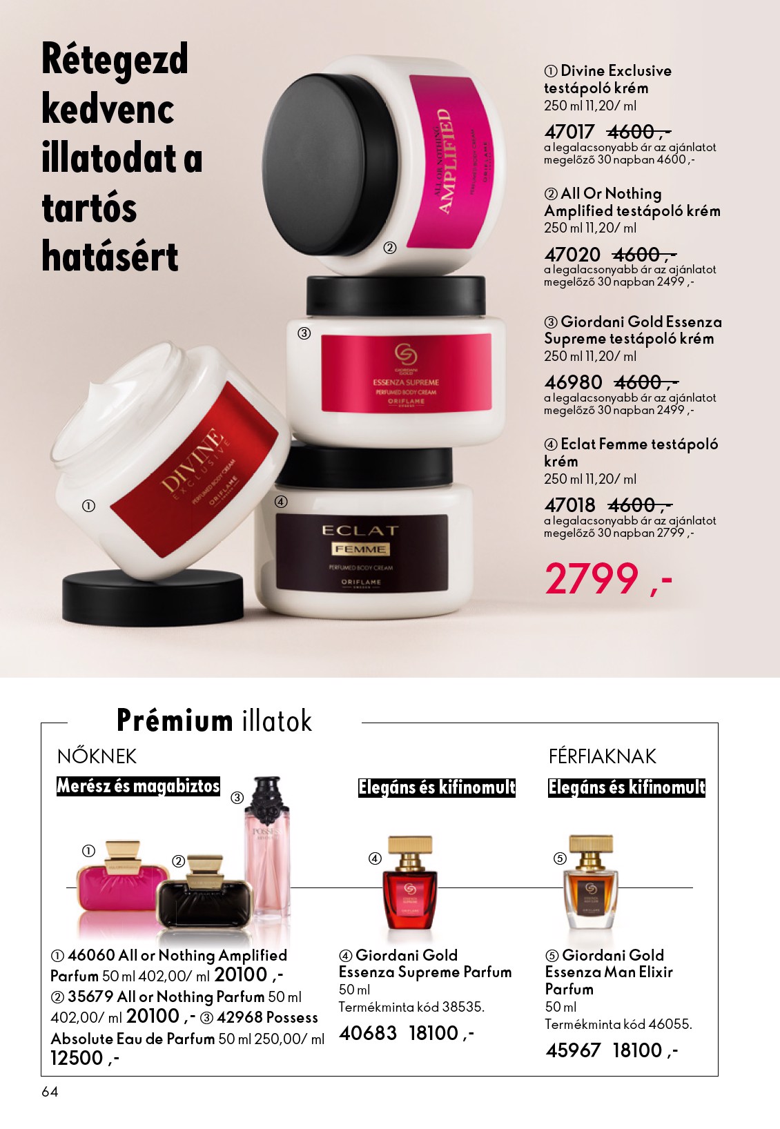oriflame - Oriflame akciós újság, érvényes 10.22. - 11.11. - page: 64 oriflame - Oriflame akciós újság, érvényes 10.22. - 11.11. - page: 64