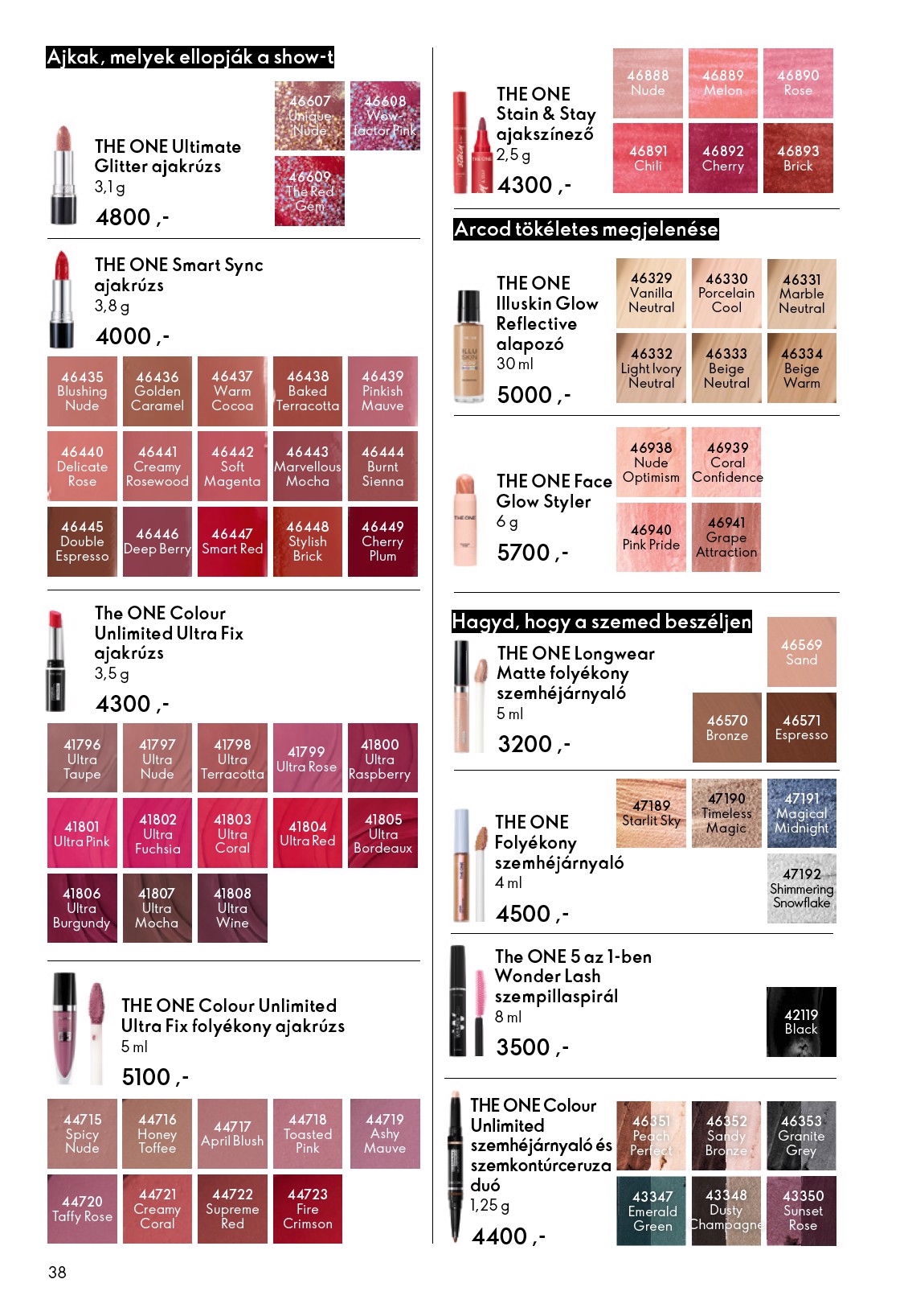 oriflame - Oriflame akciós újság, érvényes 10.22. - 11.11. - page: 38 oriflame - Oriflame akciós újság, érvényes 10.22. - 11.11. - page: 38