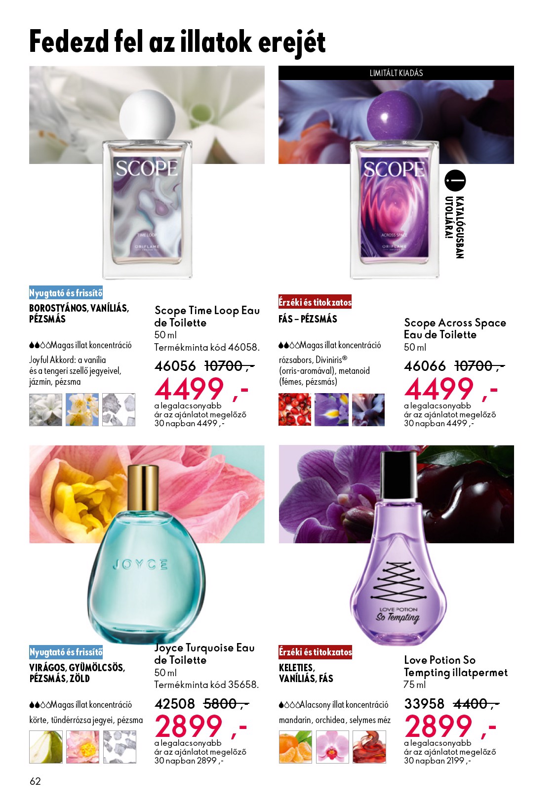 oriflame - Oriflame akciós újság, érvényes 10.22. - 11.11. - page: 62 oriflame - Oriflame akciós újság, érvényes 10.22. - 11.11. - page: 62