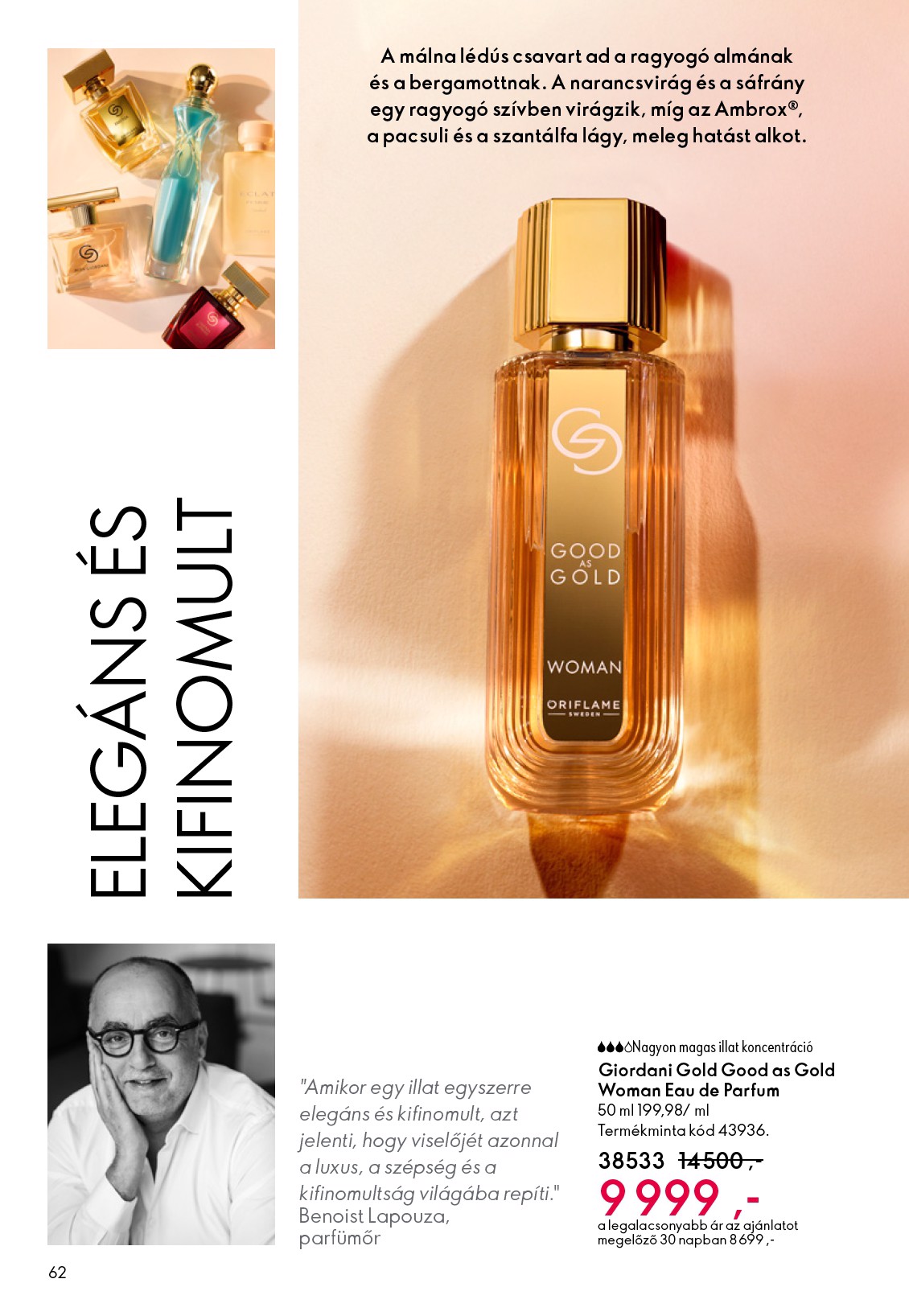 oriflame - Oriflame akciós újság, érvényes 12.24. - 01.20. - page: 62