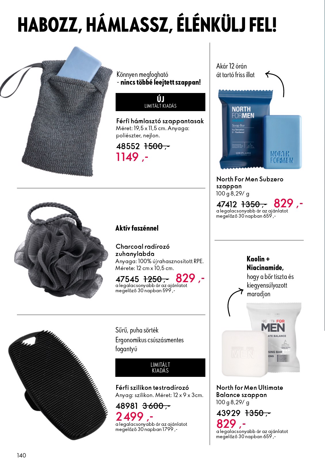 oriflame - Oriflame akciós újság, érvényes 12.24. - 01.20. - page: 140