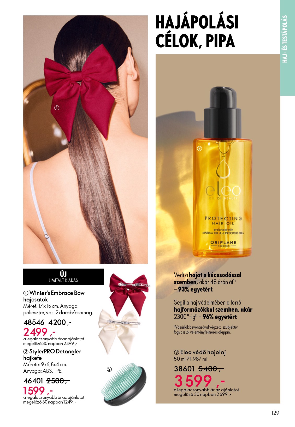 oriflame - Oriflame akciós újság, érvényes 12.24. - 01.20. - page: 129