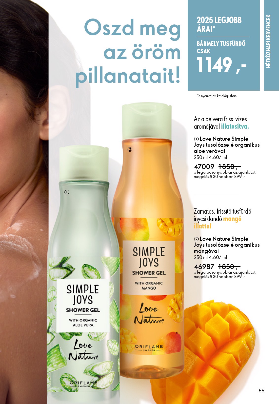 oriflame - Oriflame akciós újság, érvényes 12.24. - 01.20. - page: 155