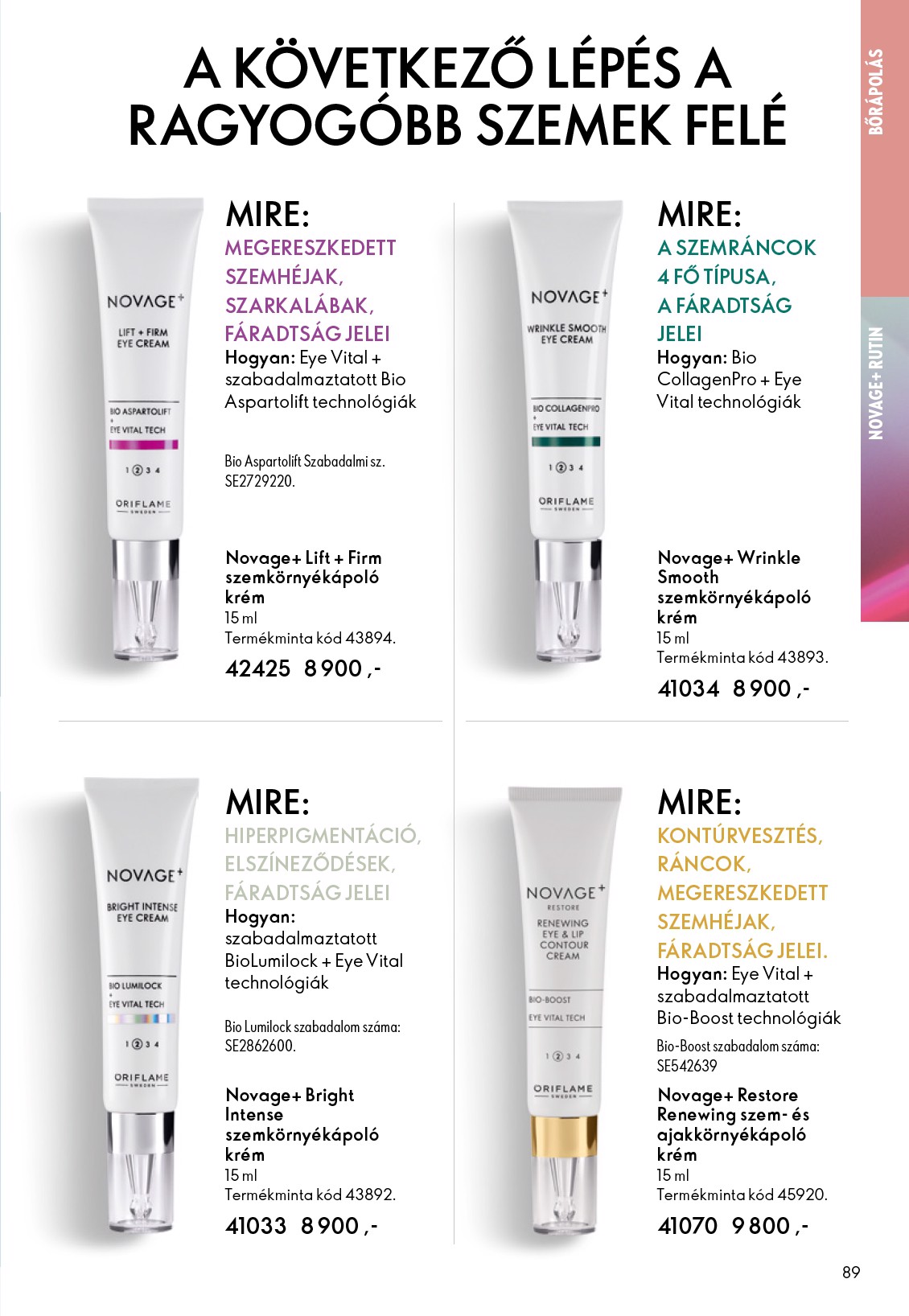 oriflame - Oriflame akciós újság, érvényes 12.24. - 01.20. - page: 89