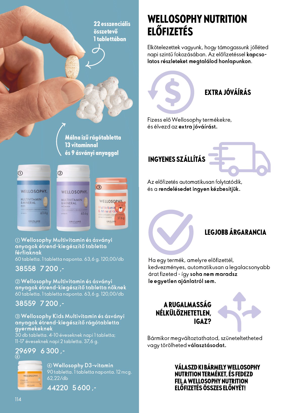 oriflame - Oriflame akciós újság, érvényes 12.24. - 01.20. - page: 114