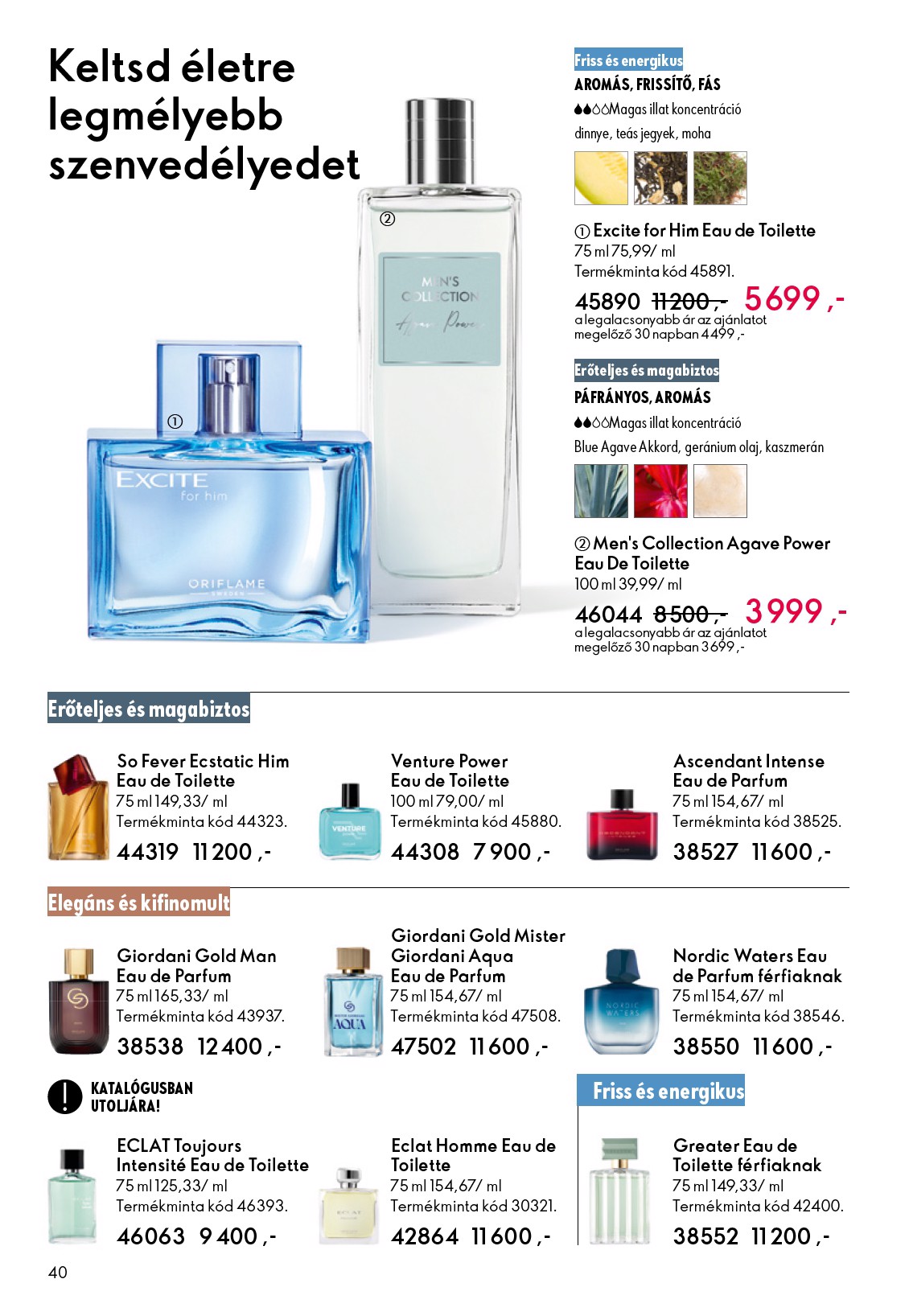 oriflame - Oriflame akciós újság, érvényes 01.21. - 02.10. - page: 40