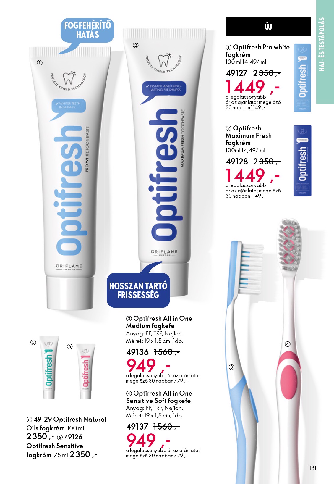 oriflame - Oriflame akciós újság, érvényes 01.21. - 02.10. - page: 131