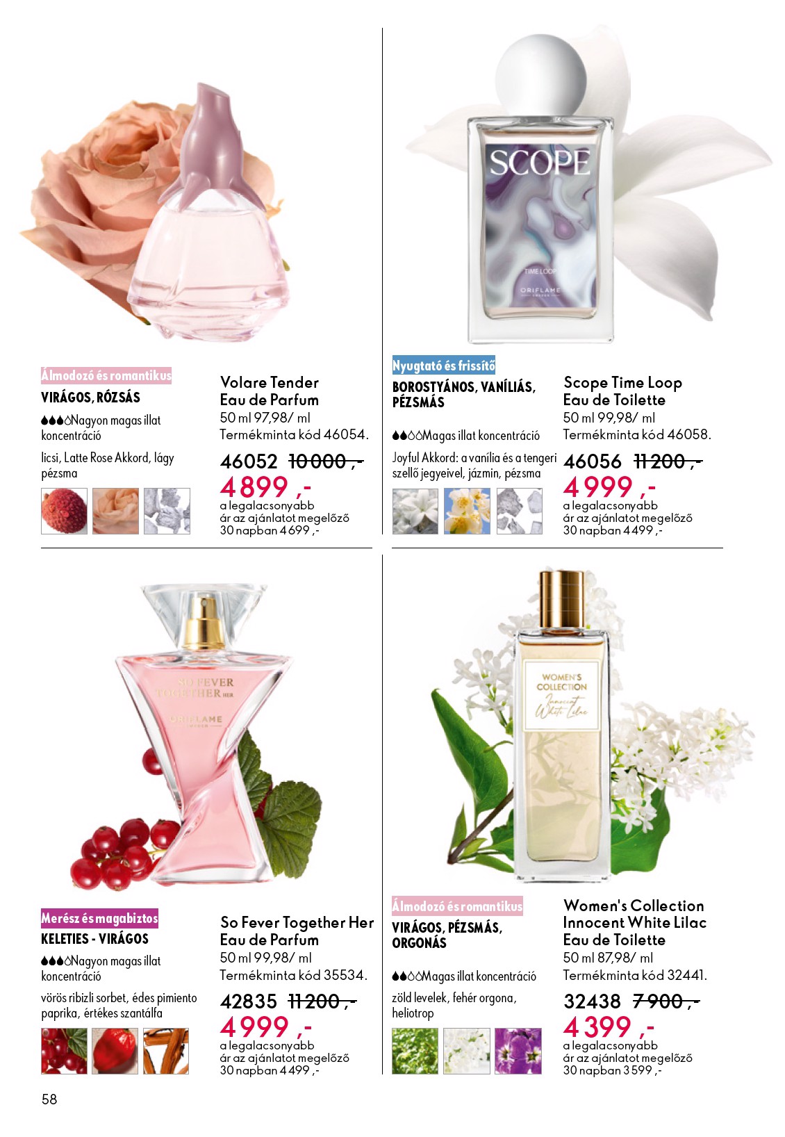 oriflame - Oriflame akciós újság, érvényes 01.21. - 02.10. - page: 58