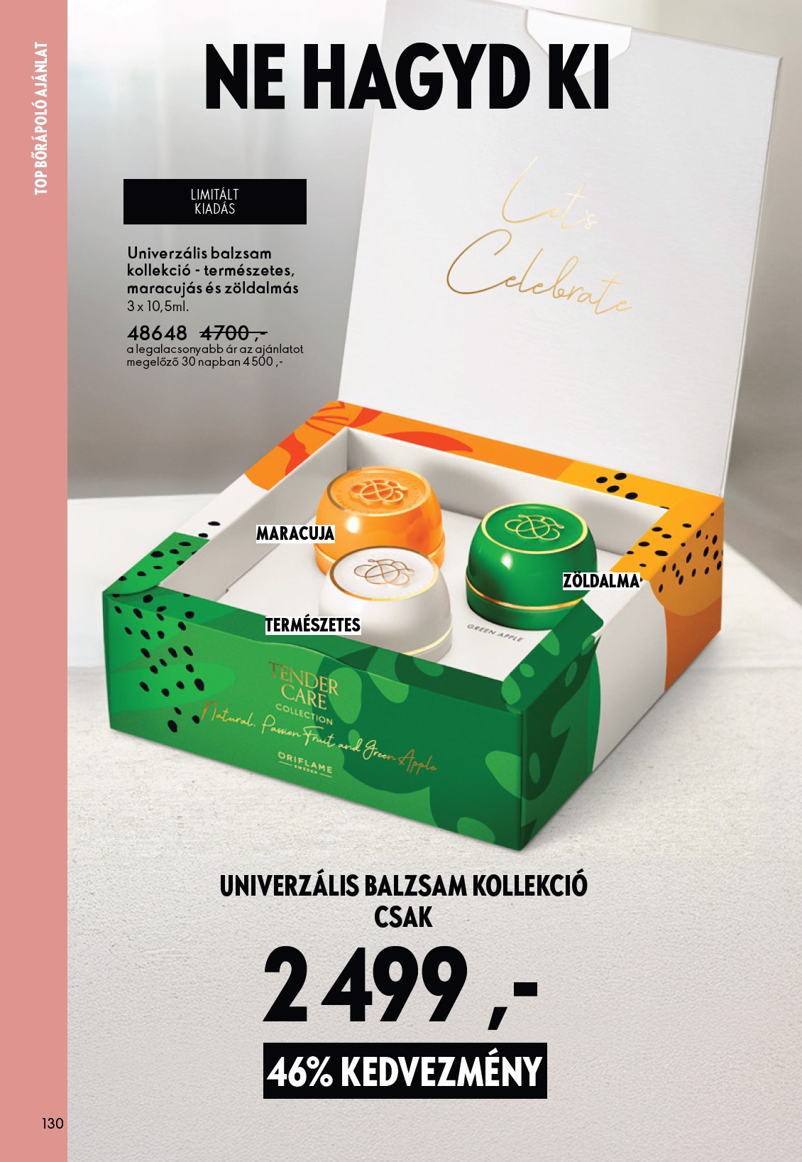 oriflame - Oriflame akciós újság, érvényes 2026.02.11. - 2026.03.03. - page: 130