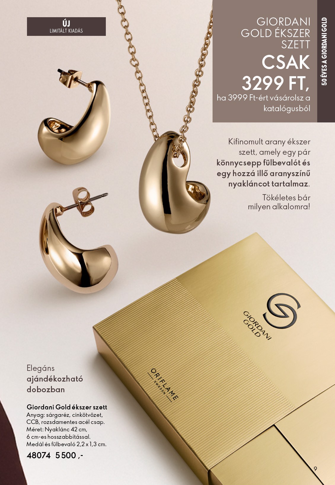 oriflame - Oriflame akciós újság, érvényes 2026.02.11. - 2026.03.03. - page: 9