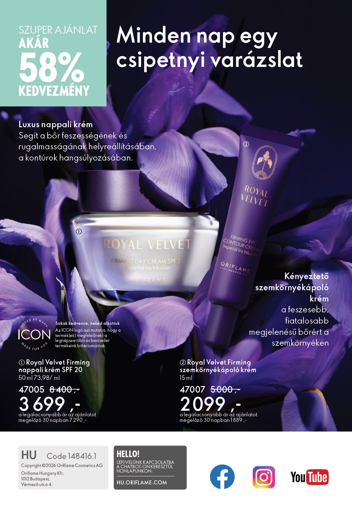 oriflame - Oriflame akciós újság, érvényes 2026.02.11. - 2026.03.03. - page: 180