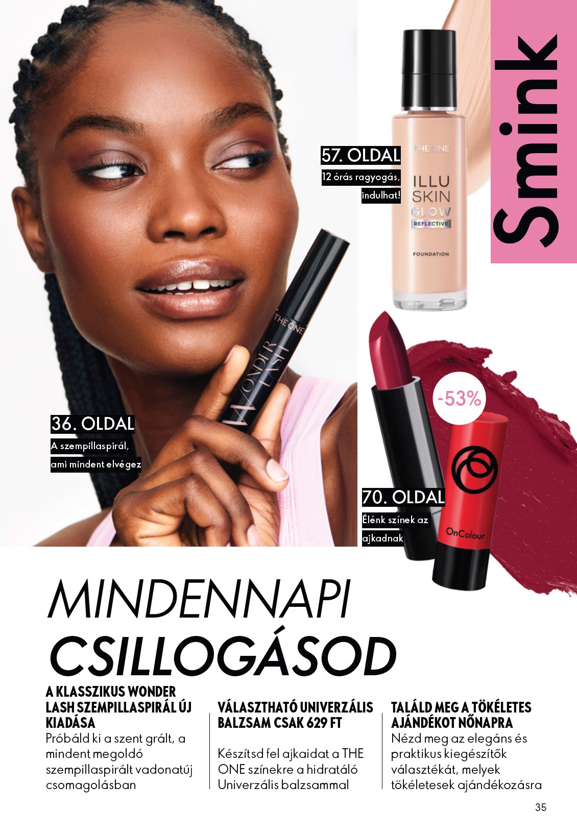 oriflame - Oriflame akciós újság, érvényes 2026.02.11. - 2026.03.03. - page: 35