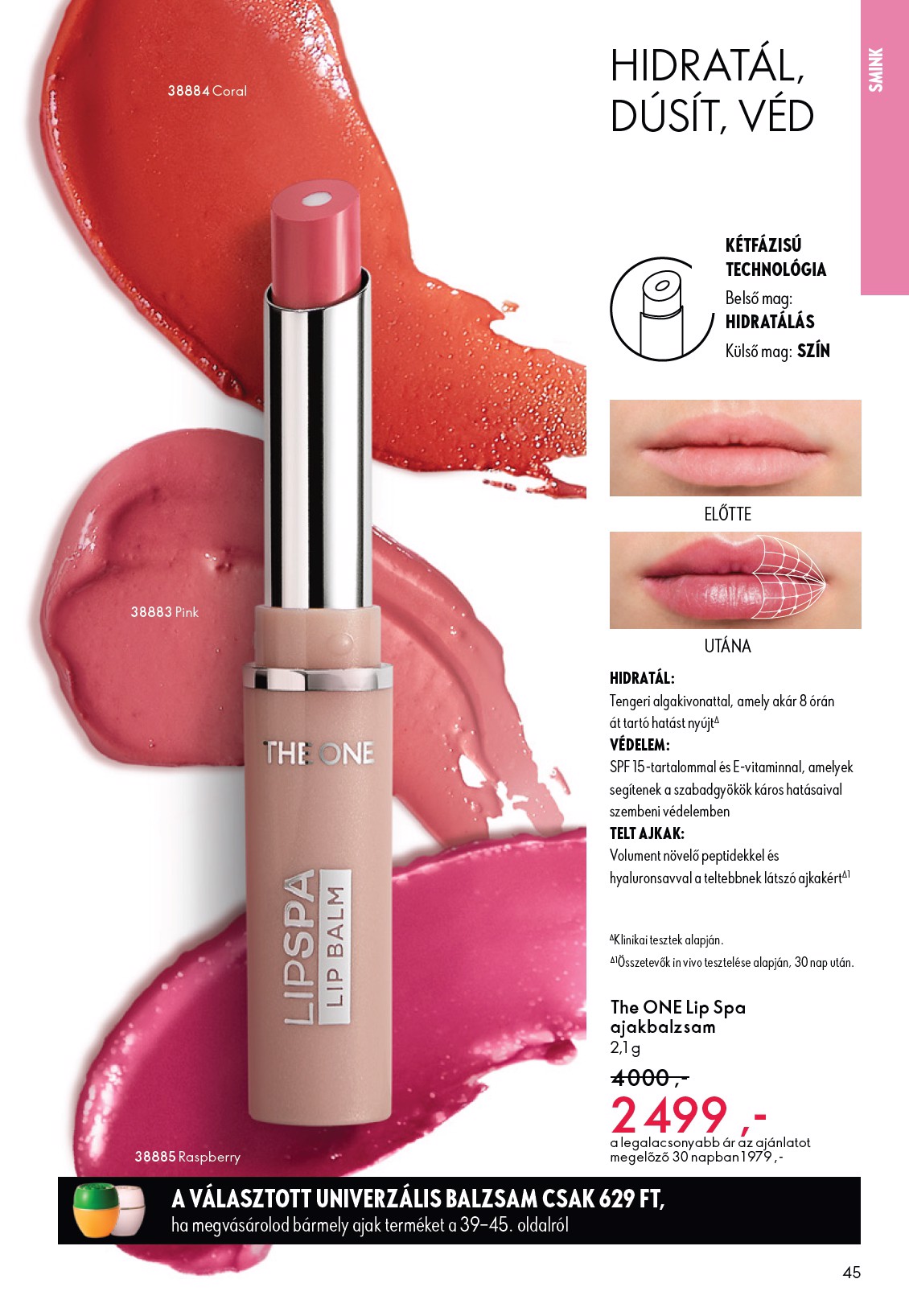 oriflame - Oriflame akciós újság, érvényes 2026.02.11. - 2026.03.03. - page: 45