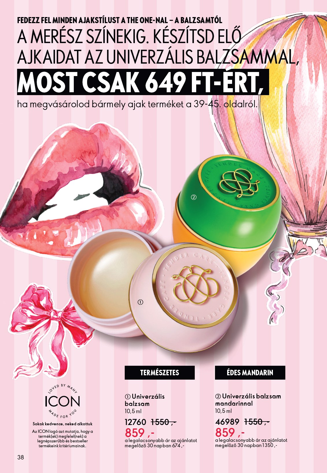 oriflame - Oriflame akciós újság, érvényes 2026.02.11. - 2026.03.03. - page: 38