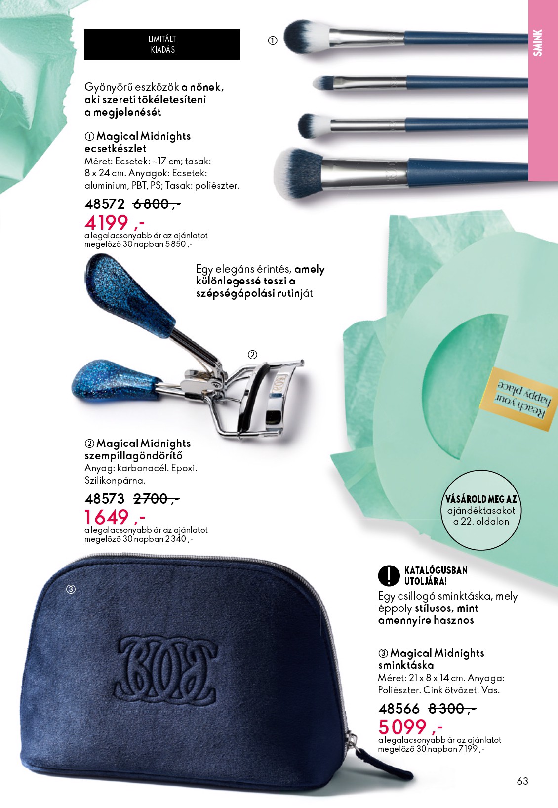 oriflame - Oriflame akciós újság, érvényes 2026.02.11. - 2026.03.03. - page: 63