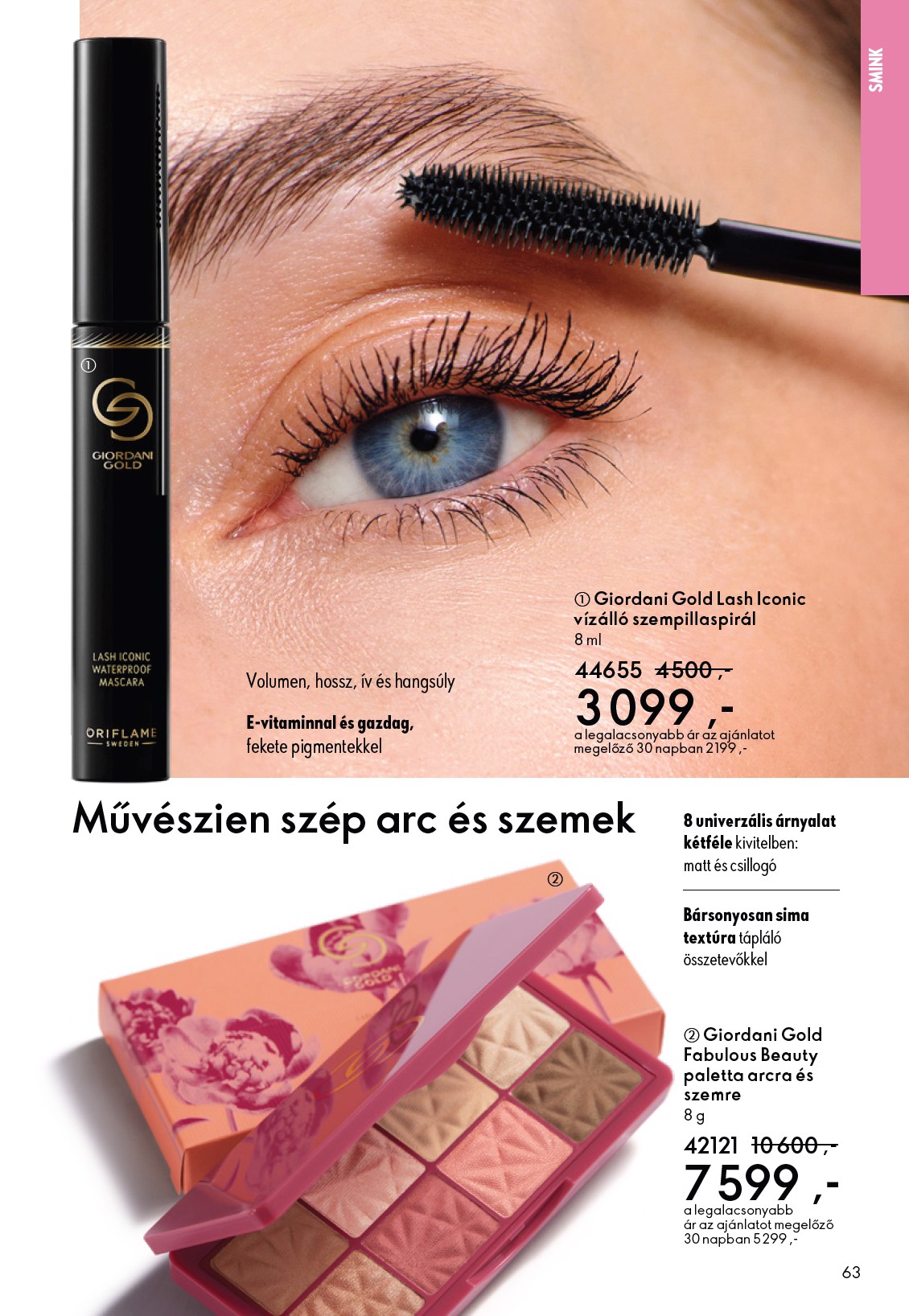 oriflame - Oriflame akciós újság, érvényes 2026.03.04. - 2026.03.24. - page: 63