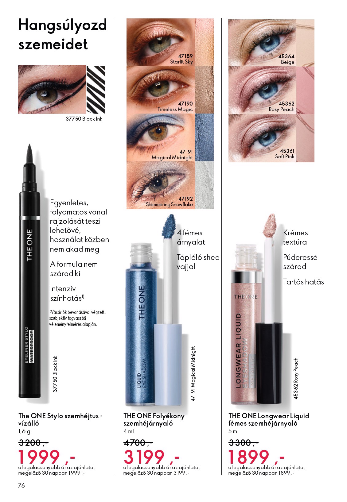 oriflame - Oriflame akciós újság, érvényes 2026.03.04. - 2026.03.24. - page: 76