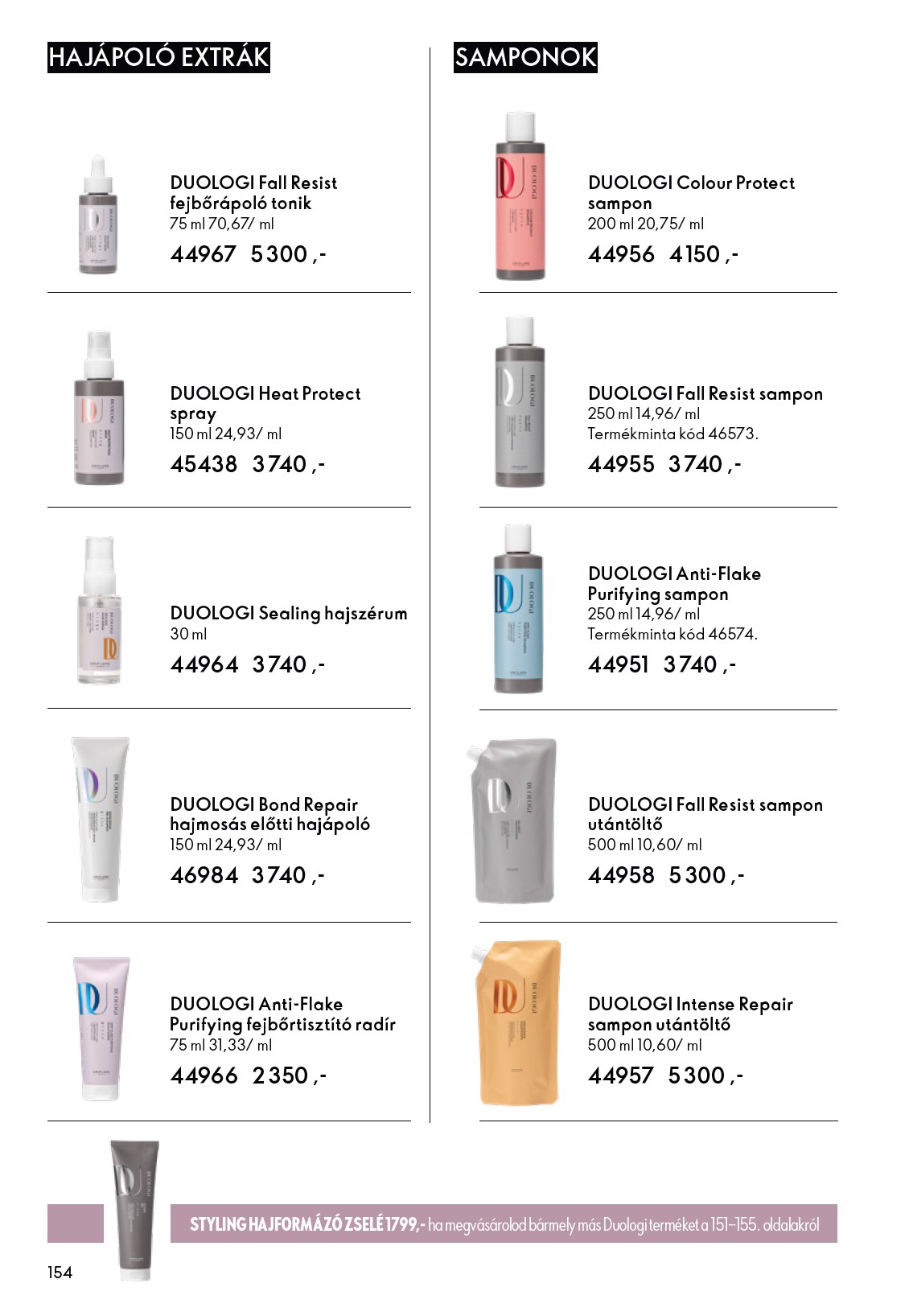oriflame - Oriflame akciós újság, érvényes 2026.03.04. - 2026.03.24. - page: 154
