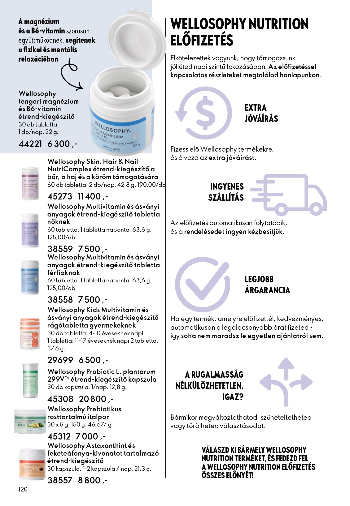 oriflame - Oriflame akciós újság, érvényes 2026.03.04. - 2026.03.24. - page: 120