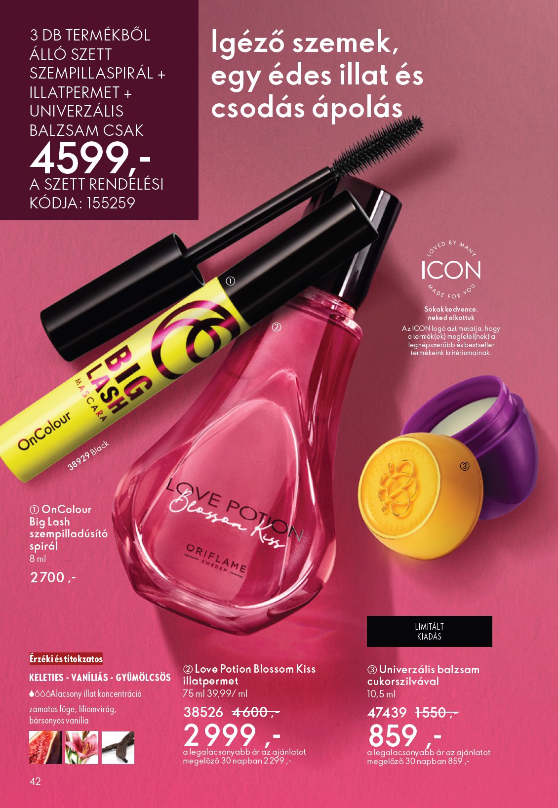 oriflame - Oriflame akciós újság, érvényes 2026.03.04. - 2026.03.24. - page: 42