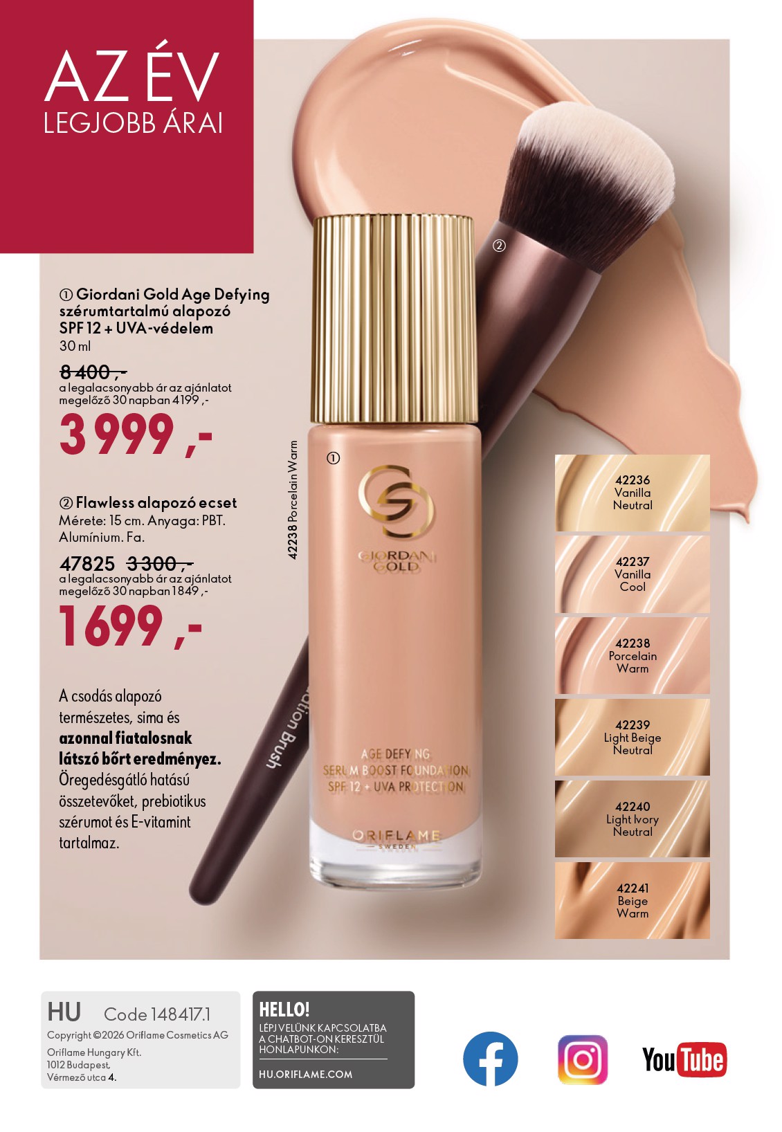 oriflame - Oriflame akciós újság, érvényes 2026.03.04. - 2026.03.24. - page: 164