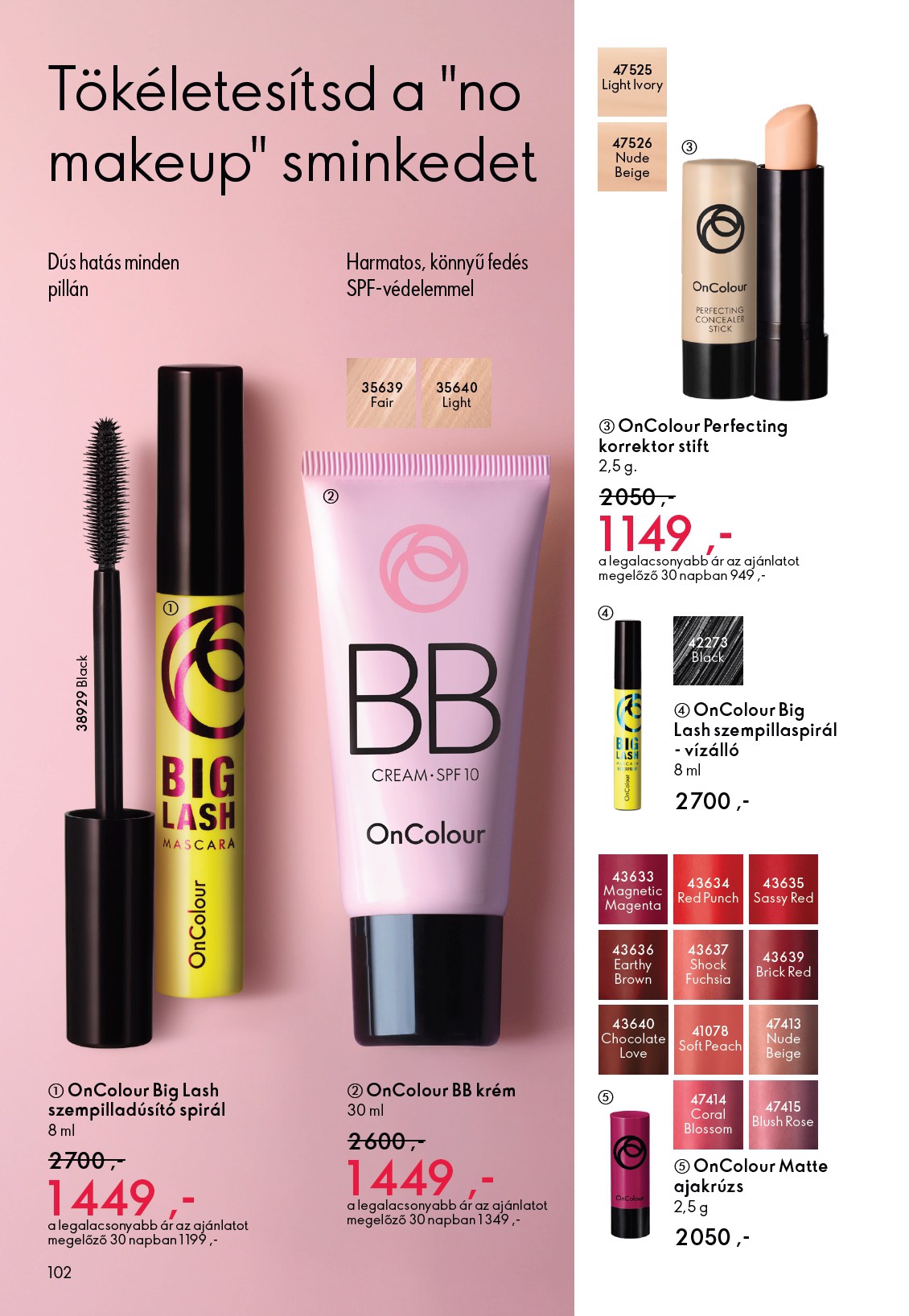 oriflame - Oriflame akciós újság, érvényes 2026.03.25. - 2026.04.14. - page: 102