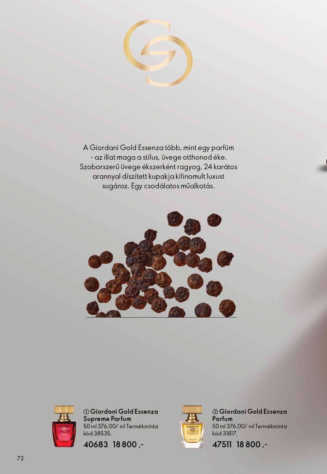 oriflame - Oriflame akciós újság, érvényes 2026.03.25. - 2026.04.14. - page: 72