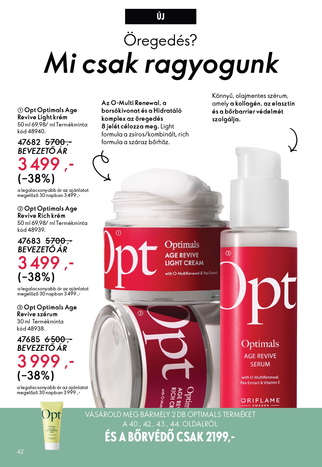 oriflame - Oriflame akciós újság, érvényes 2026.03.25. - 2026.04.14. - page: 42