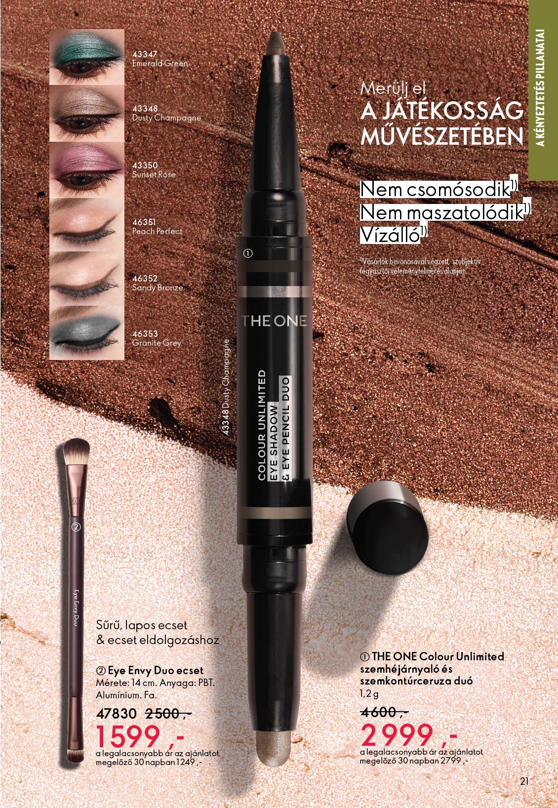 oriflame - Oriflame akciós újság, érvényes 2026.03.25. - 2026.04.14. - page: 21