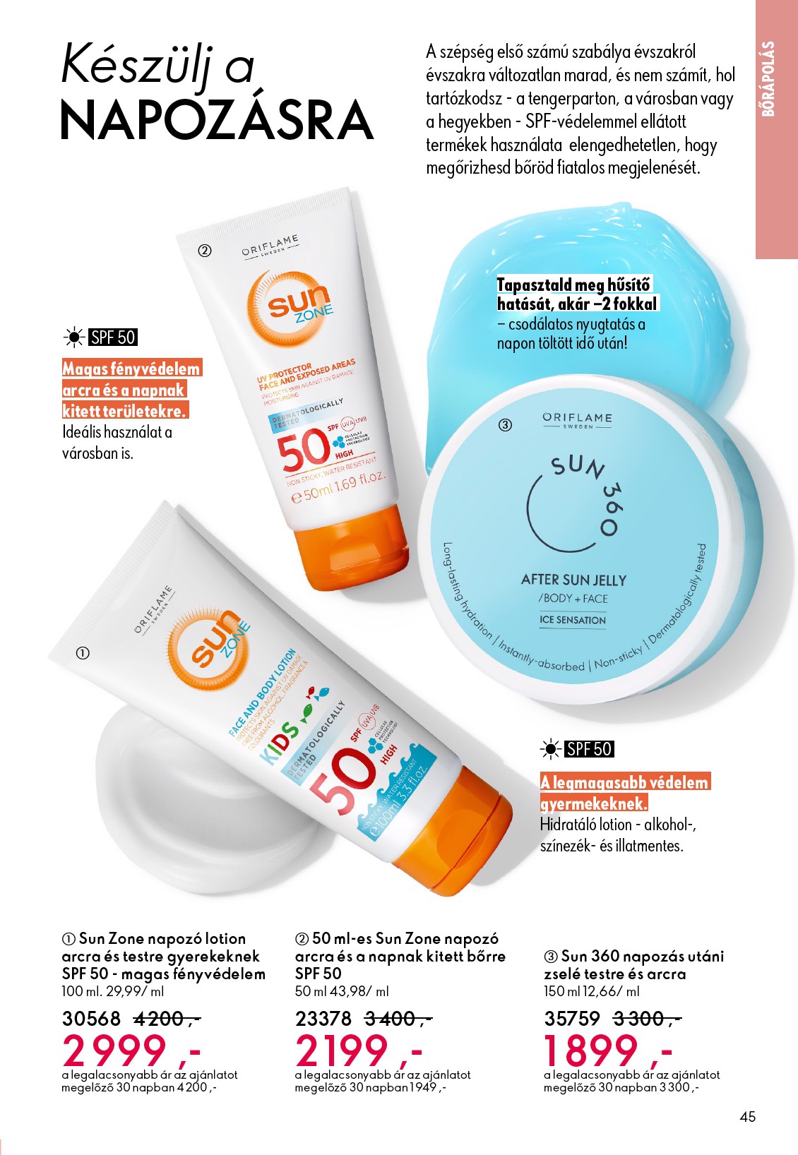 oriflame - Oriflame akciós újság, érvényes 2026.03.25. - 2026.04.14. - page: 45