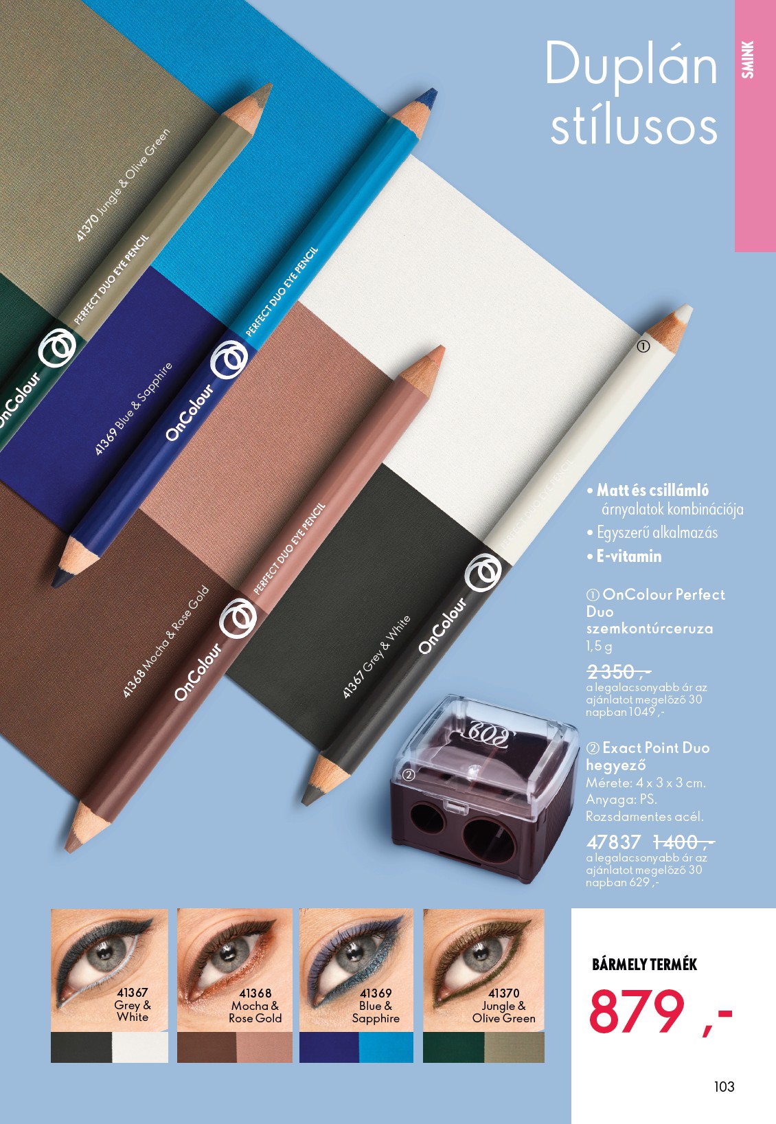 oriflame - Oriflame akciós újság, érvényes 2026.03.25. - 2026.04.14. - page: 103