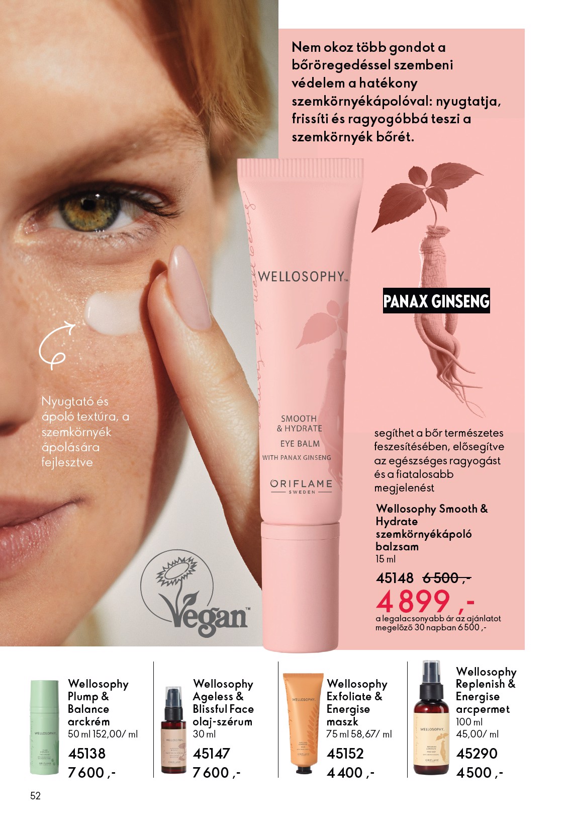oriflame - Oriflame akciós újság, érvényes 2026.03.25. - 2026.04.14. - page: 52