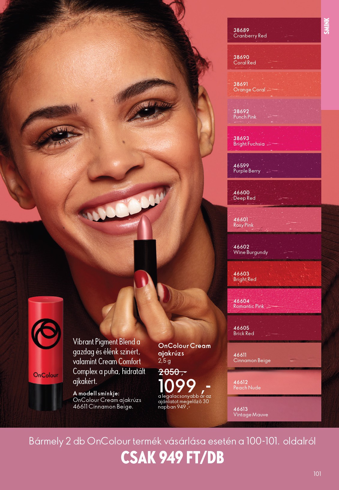 oriflame - Oriflame akciós újság, érvényes 2026.03.25. - 2026.04.14. - page: 101