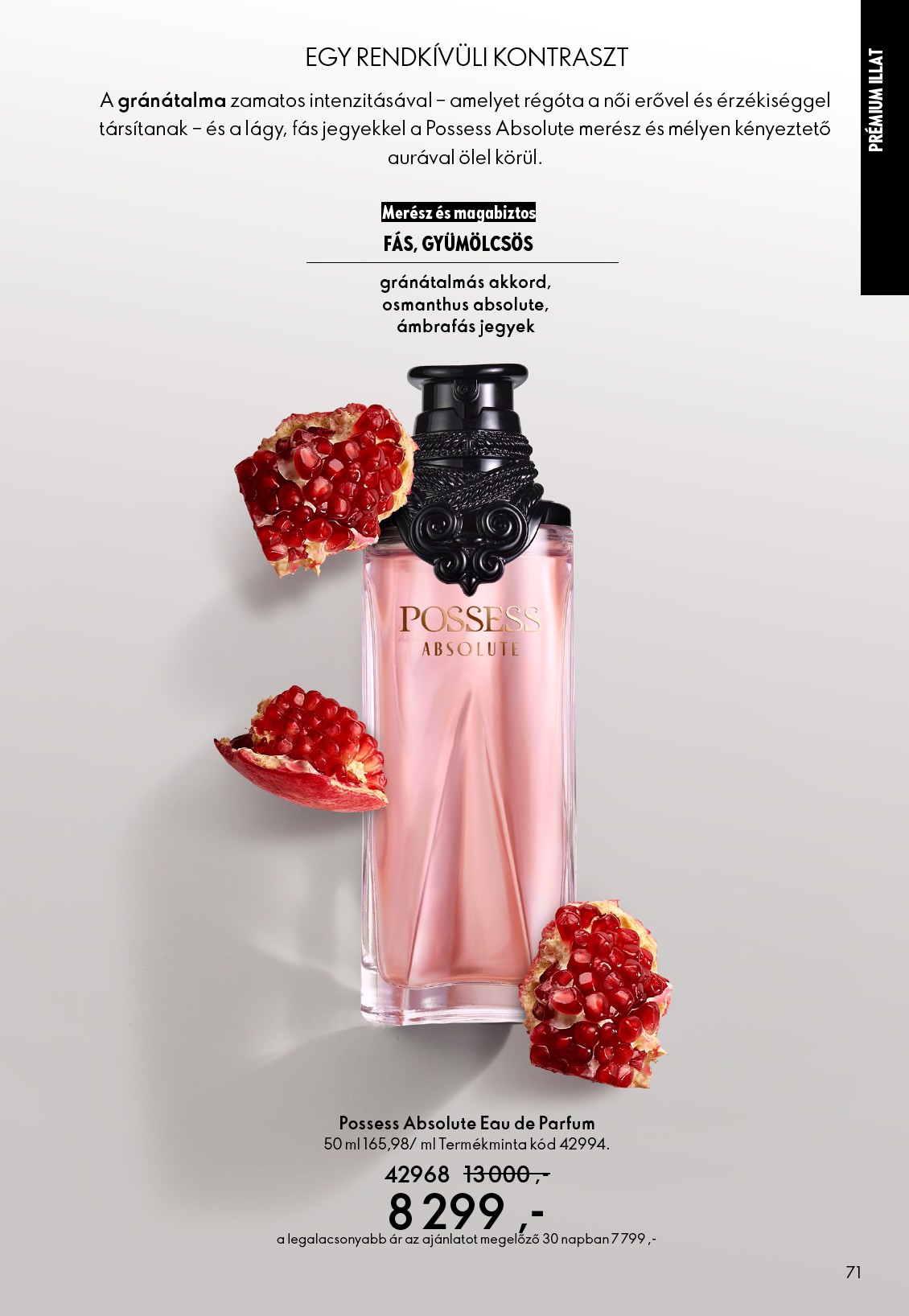 oriflame - Oriflame akciós újság, érvényes 2026.03.25. - 2026.04.14. - page: 71