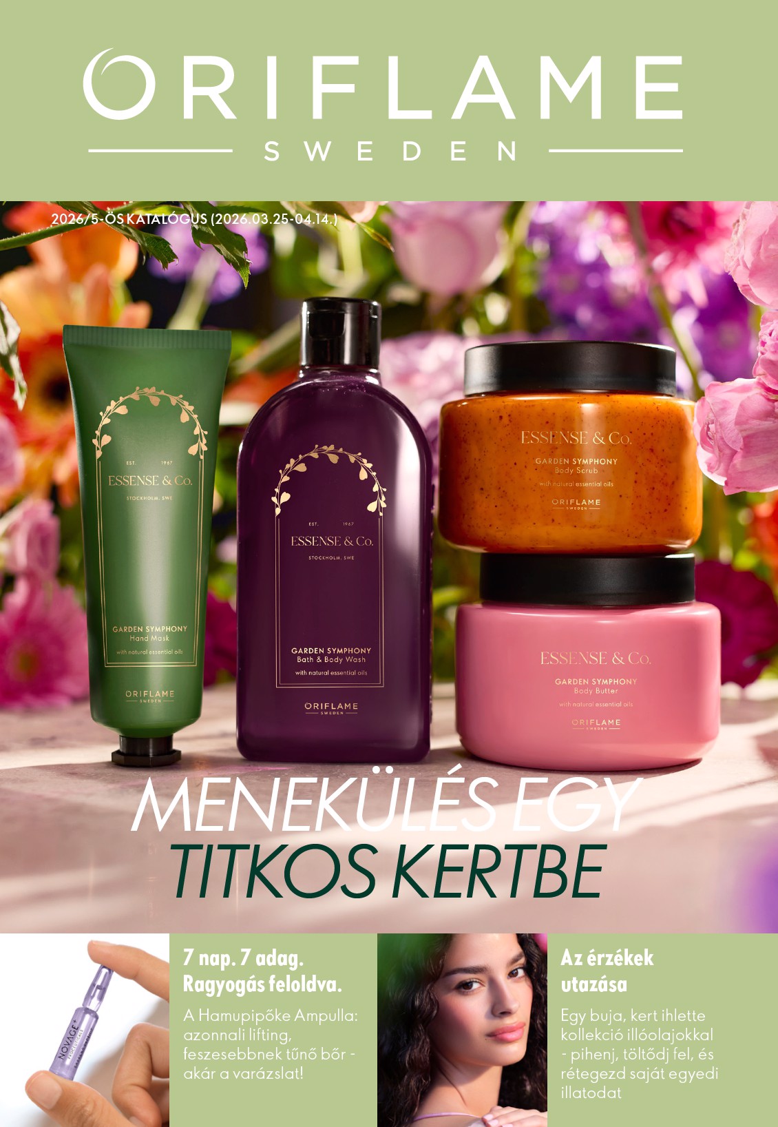 oriflame - Oriflame akciós újság, érvényes 2026.03.25. - 2026.04.14. - page: 1