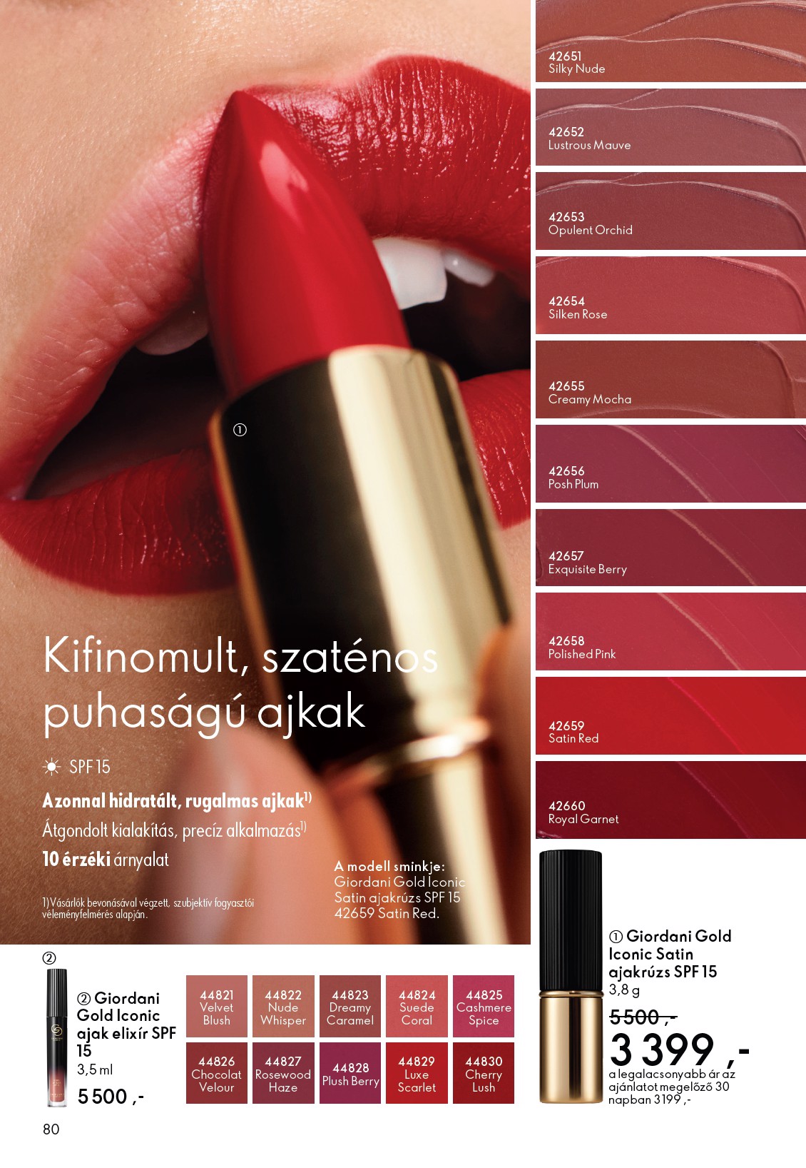 oriflame - Oriflame akciós újság, érvényes 2026.03.25. - 2026.04.14. - page: 80