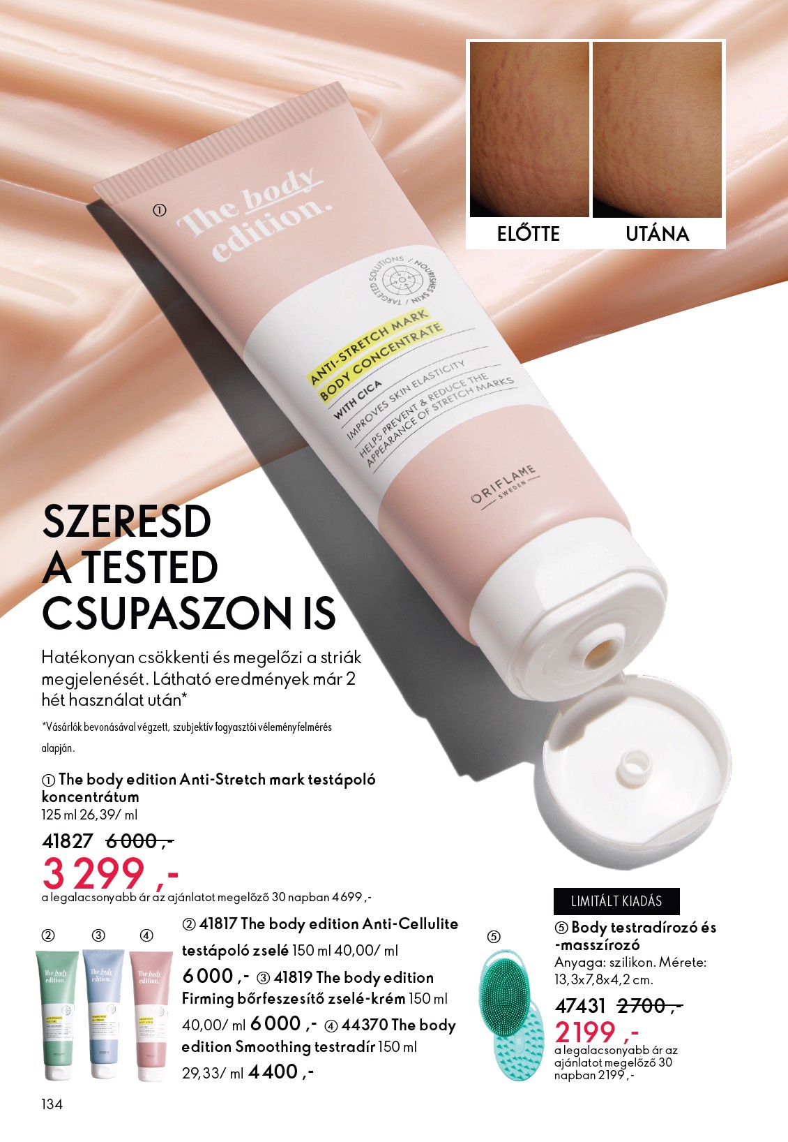 oriflame - Oriflame akciós újság, érvényes 2026.03.25. - 2026.04.14. - page: 134