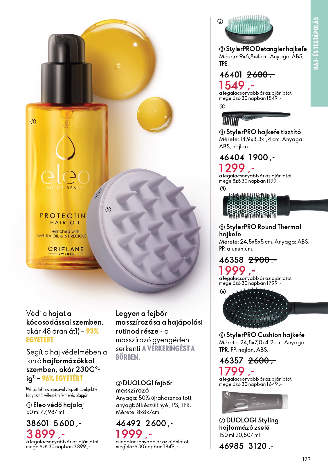 oriflame - Oriflame akciós újság, érvényes 2026.03.25. - 2026.04.14. - page: 123