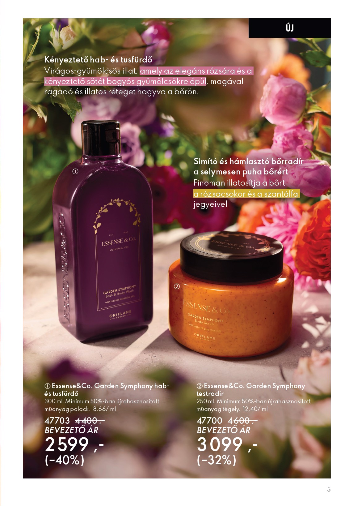 oriflame - Oriflame akciós újság, érvényes 2026.03.25. - 2026.04.14. - page: 5