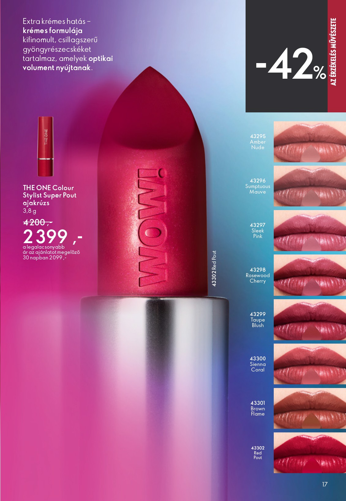 oriflame - Aktuális Oriflame szórólap érvényes szerdától 2026.04.15.-től keddtől 2026.05.05.-ig - page: 17