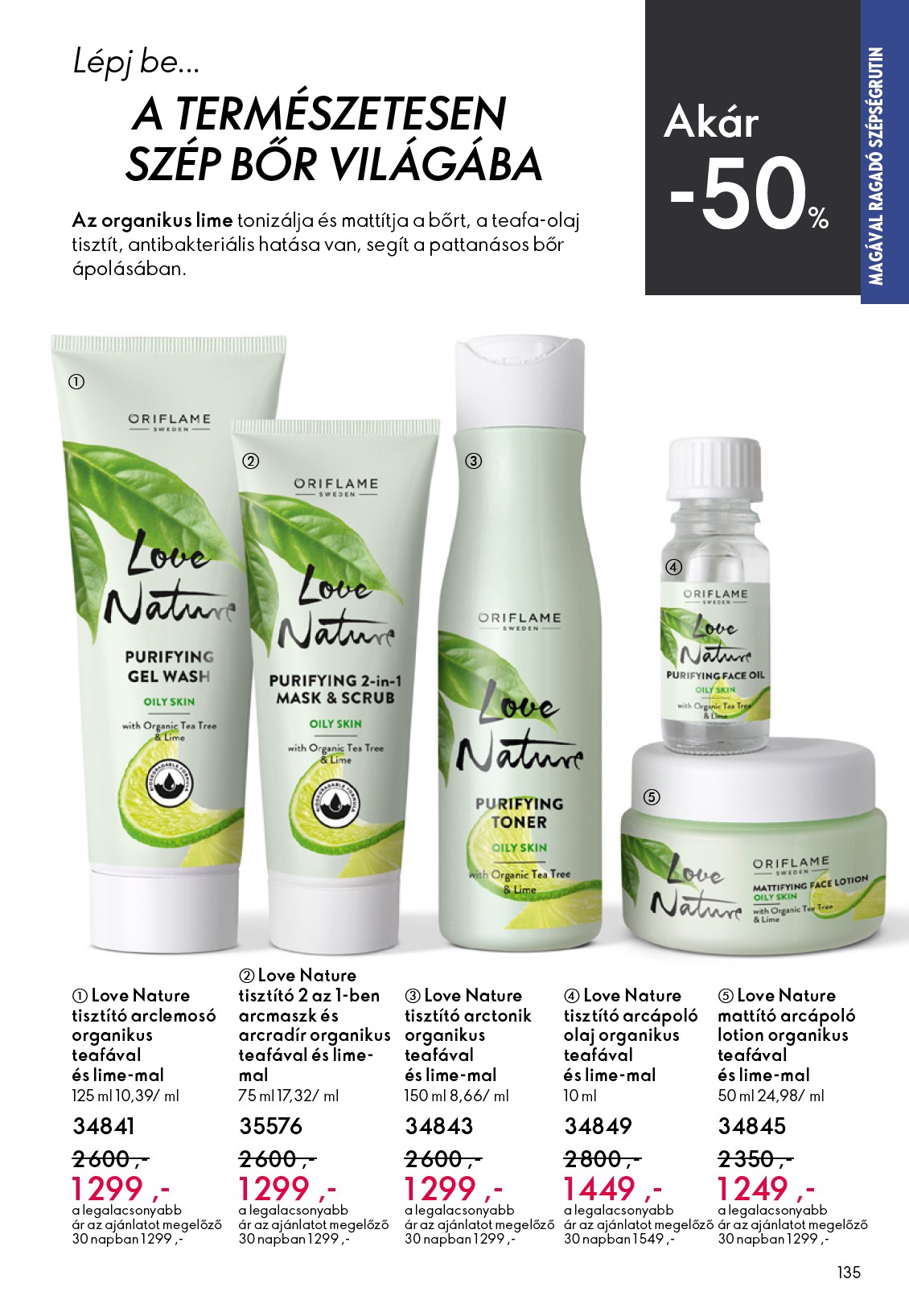 oriflame - Aktuális Oriflame szórólap érvényes szerdától 2026.04.15.-től keddtől 2026.05.05.-ig - page: 135