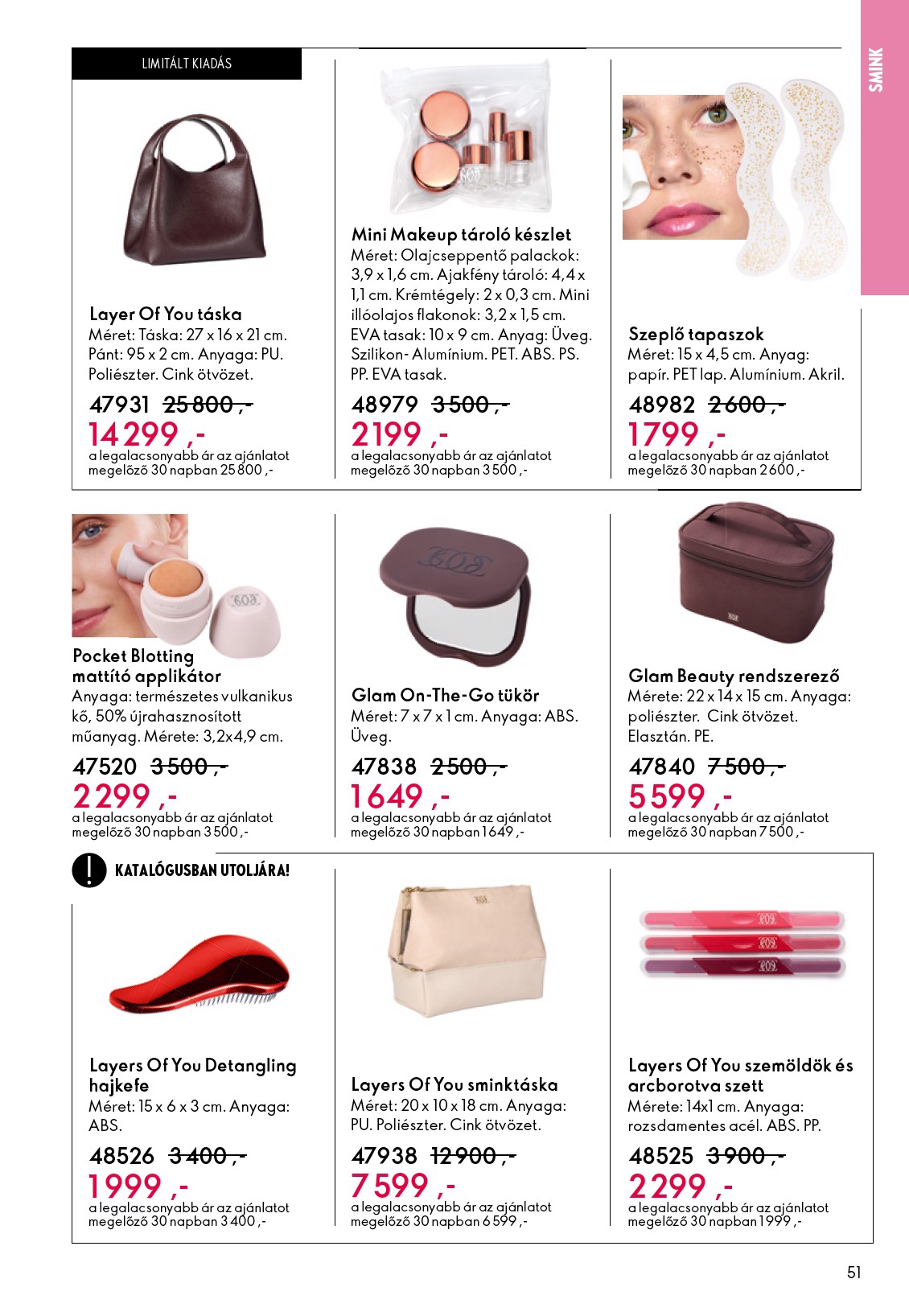 oriflame - Aktuális Oriflame szórólap érvényes szerdától 2026.04.15.-től keddtől 2026.05.05.-ig - page: 51